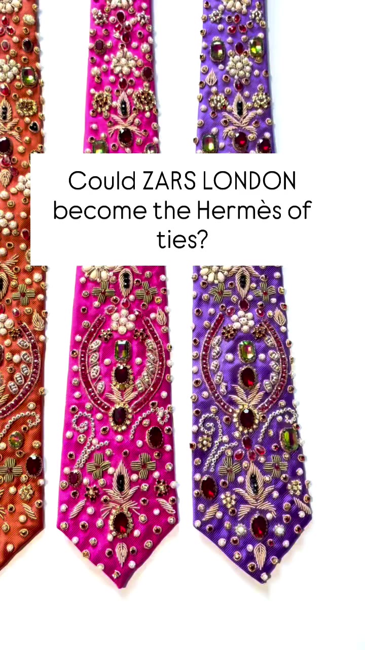 Could ZARS LONDON become the Hermès of ties? At ZARS LONDON, a tie isn’t…