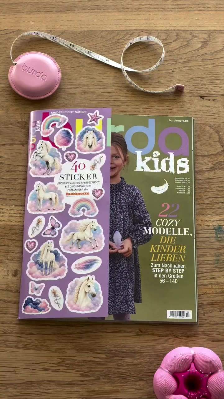 Die neue burda kids 02/2026 ist da – und steckt voller Ideen für gemütliche…