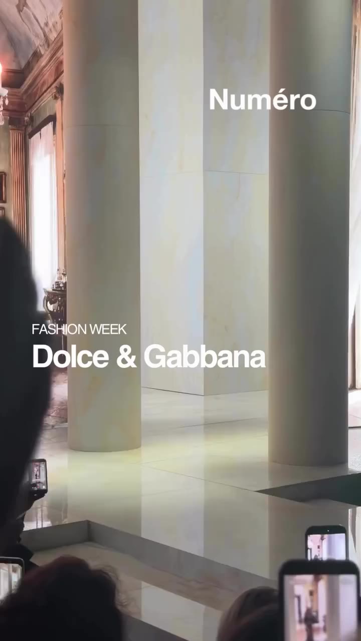 @dolcegabbana presented their Spring/Summer 2027 collection. Follow…