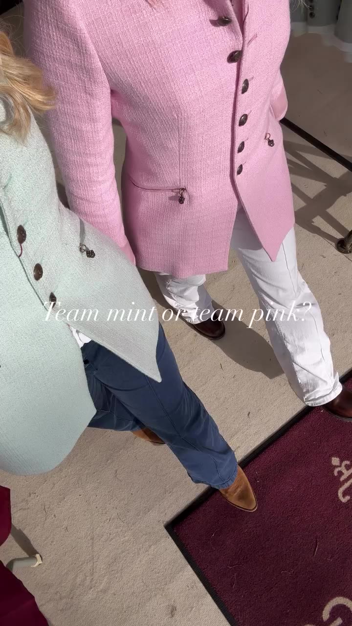 Team pink or team mint? 👀⁠ ⁠ The Henley Pastel Jackets are the perfect…