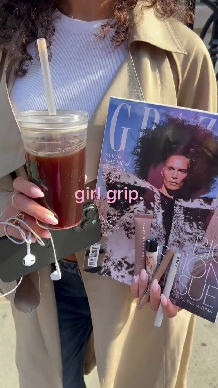 The power of the girl grip! Act quick! Our Big Fashion Issue - the season’s…