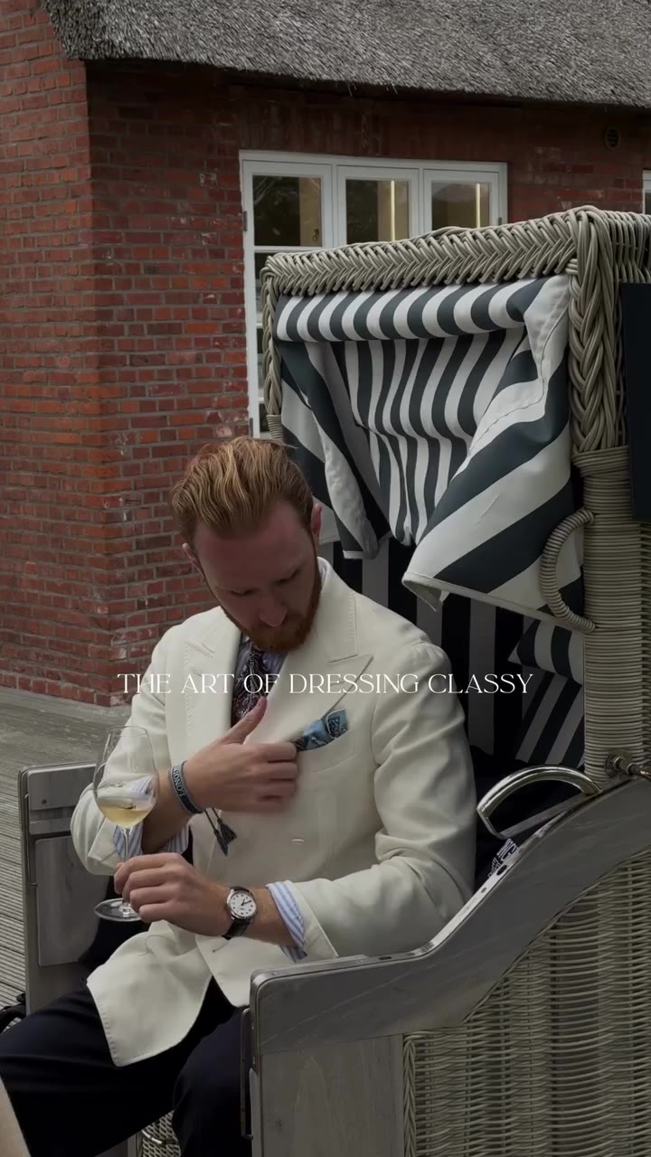 Classy is the way, right?🤵🏽‍♂️