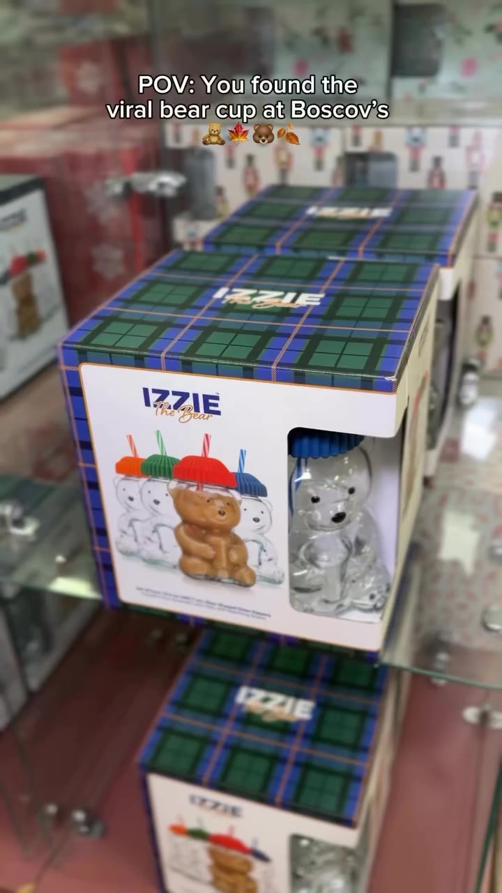 Cutest cups of the season ✔️🧸 and only $19.99 at #Boscovs! 👀🥤 #BoscovsFinds…