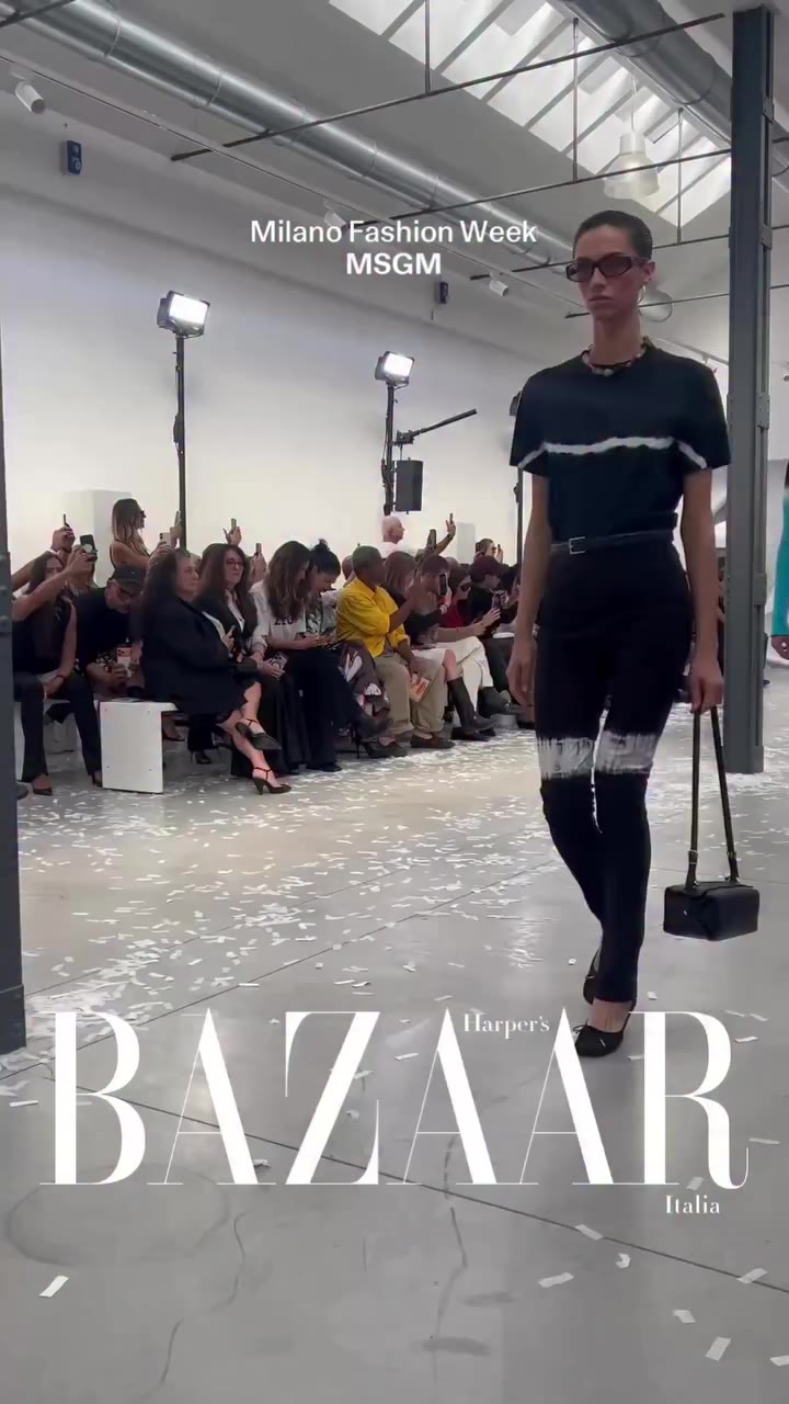 @msgm SS27 in passerella alla @milanfashionweek #bazaaritalia #mfw