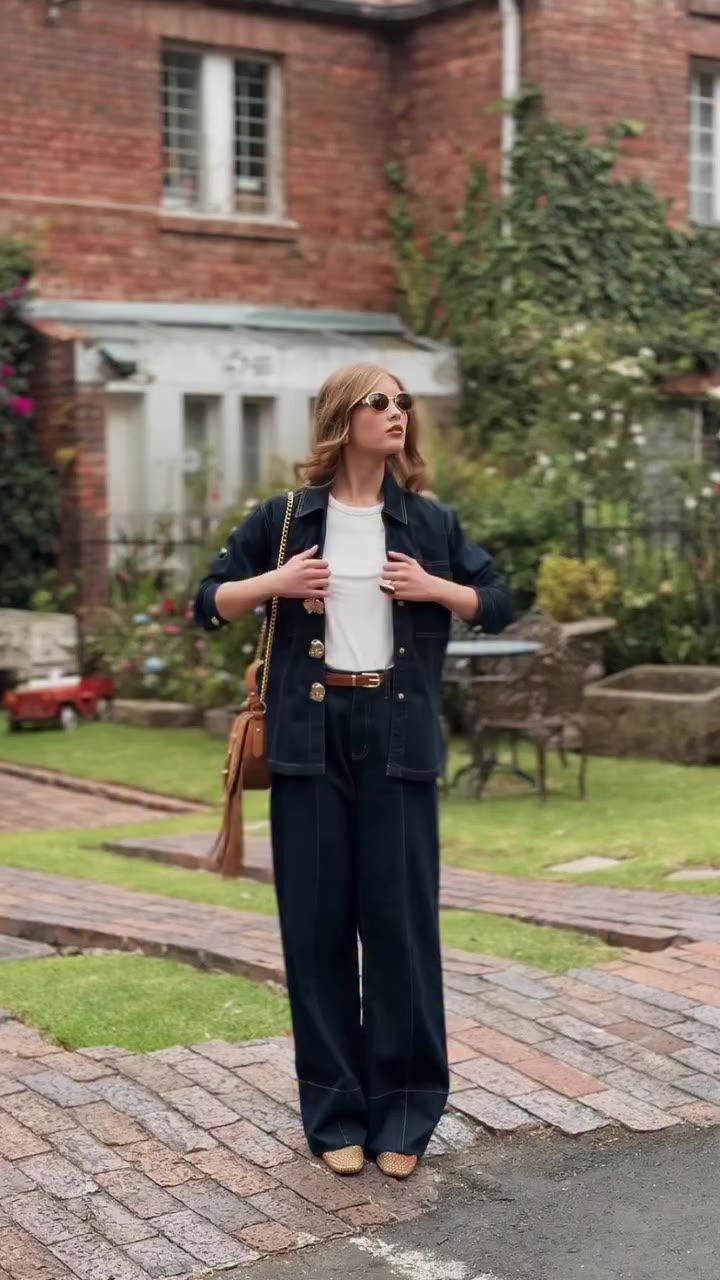 One denim piece, three styling ideas.