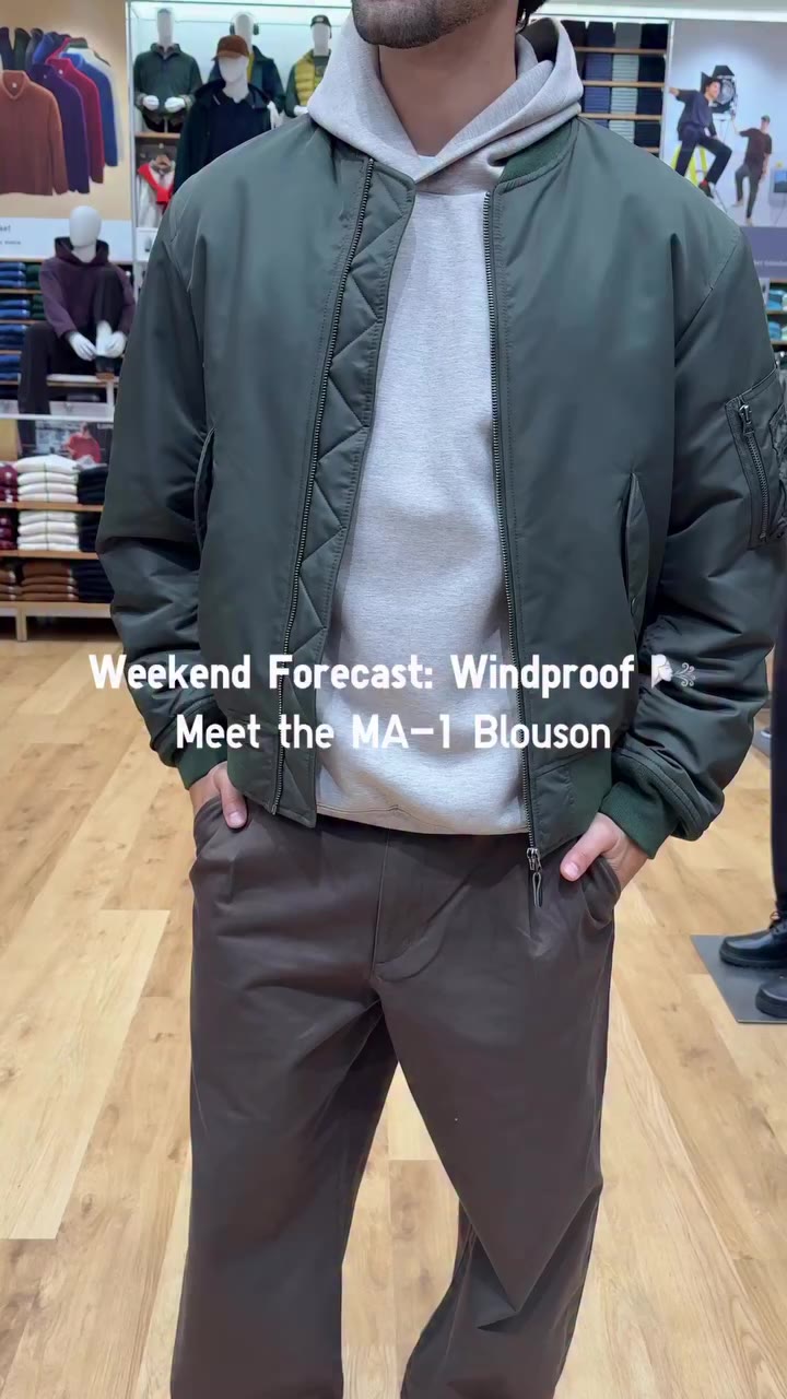 The classic bomber, reworked for cooler days. The MA-1 Blouson features a…