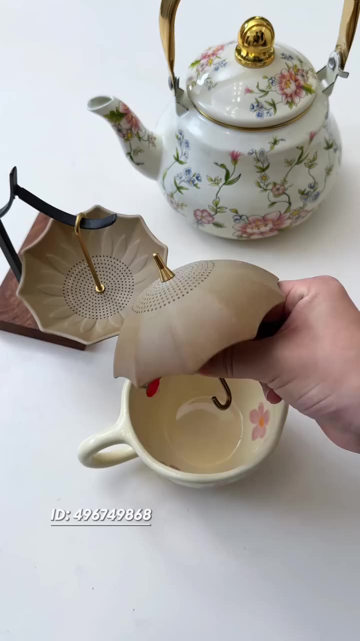 Making your tea ritual a little more elevated 🍵✨ From steeping to sipping…