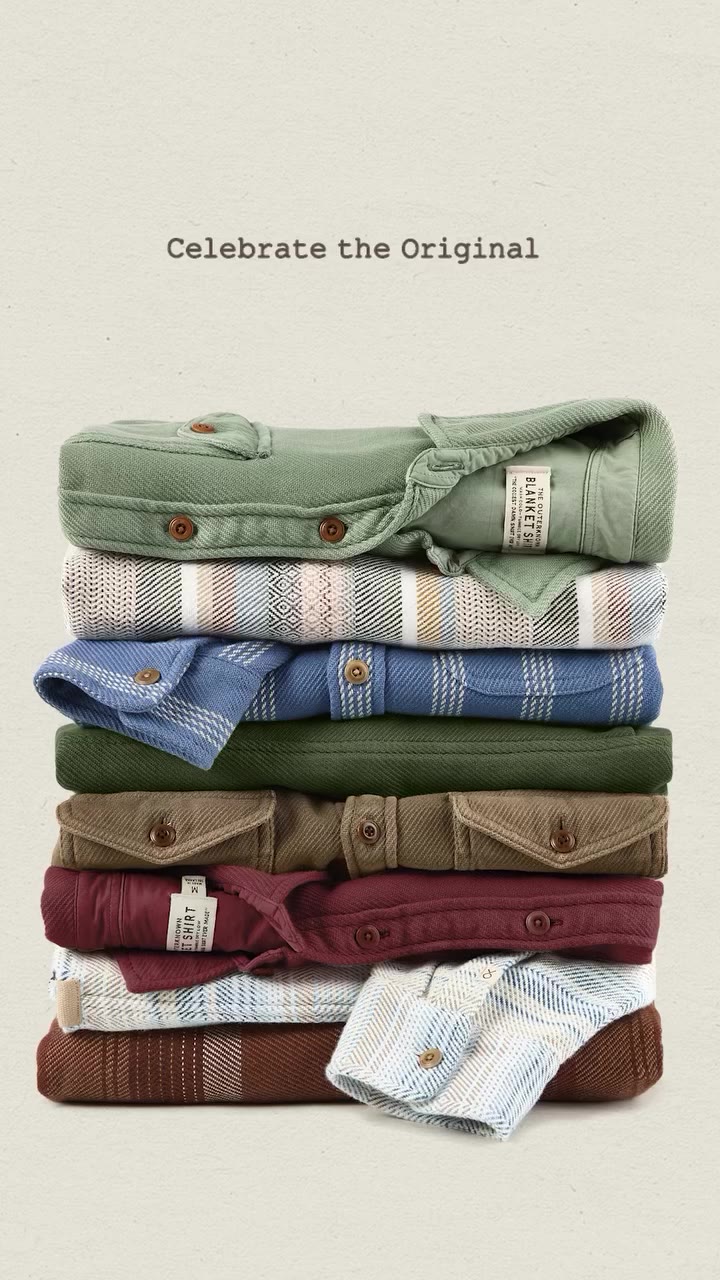 Celebrate the original. #BlanketShirtDay Today’s our annual Blanket Shirt Day…