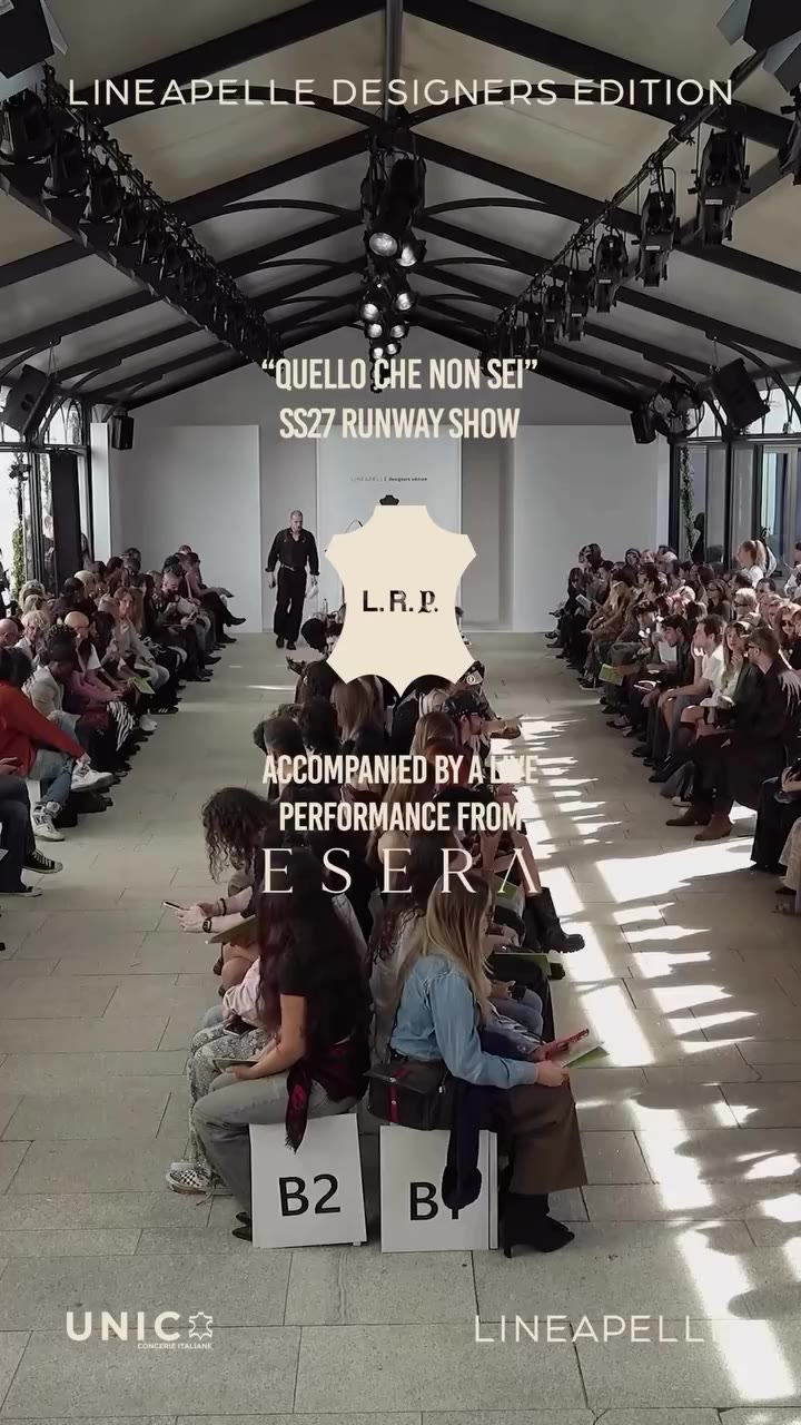 “QUELLO CHE NON SEI” L.R.𝕻. SS27 Runway Show Accompanied by a live…