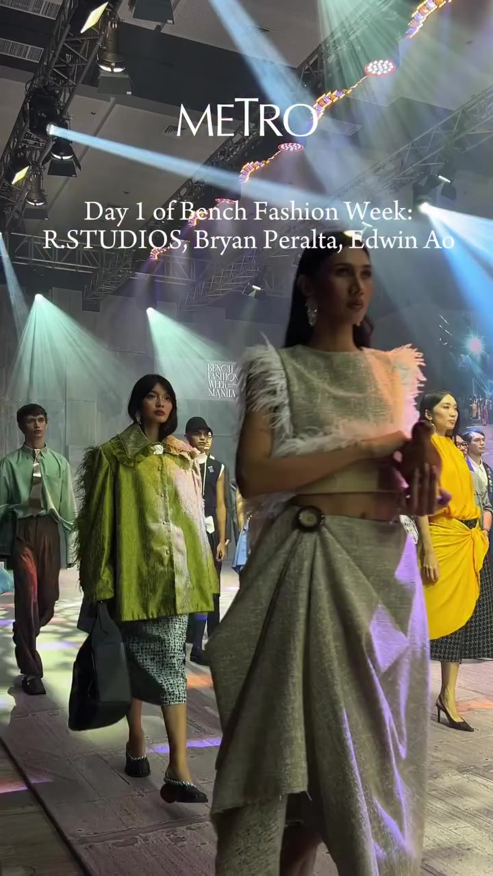 Rising Filipino fashion designers took over the Bench Fashion Week runway with…