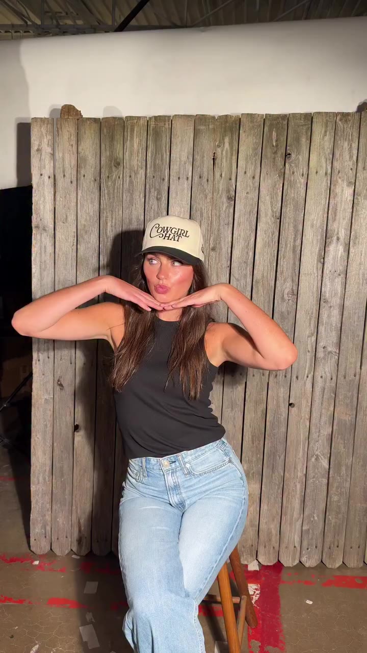 A ✨cute✨ trucker cap kinda day #charlie1horse #truckercap #cowgirlhat…