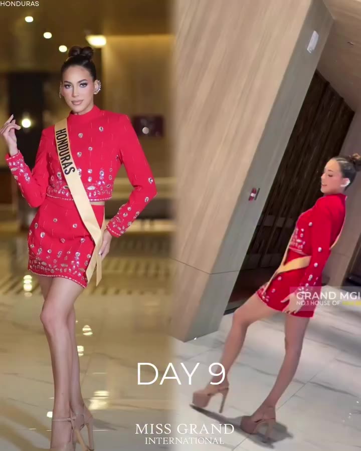 Día 9 | @missgrandinternational @emelycaf Honduras 🇭🇳 ❤️ #misshonduras…