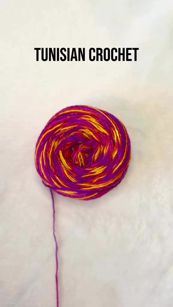 Which style of Tunisian Crochet do you prefer? Simple VS Knit 💜🧶…