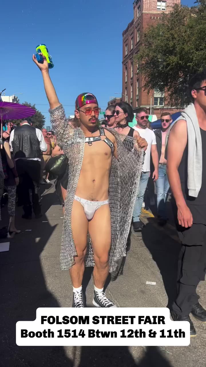 #folsomstreetfair — not your usual ‘kettle corn’ kind of street fair 🍿.