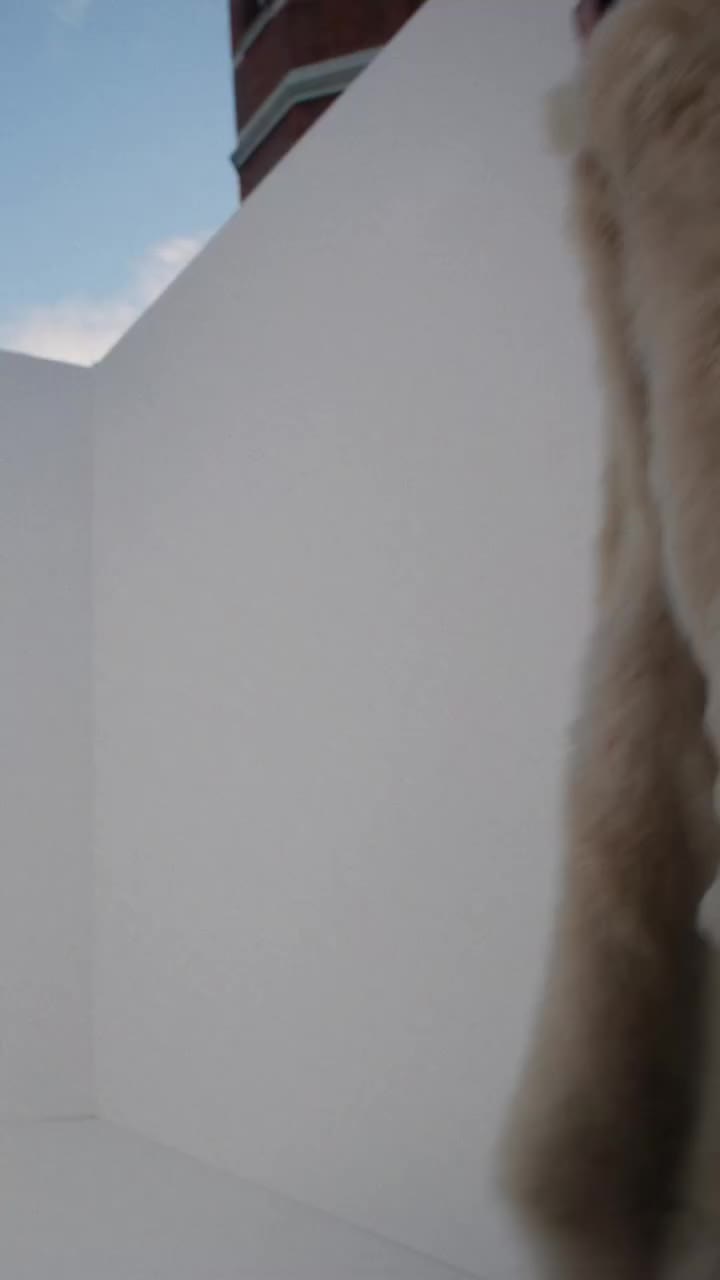 Brand ambassador Bright at the Burberry Summer 2027 show