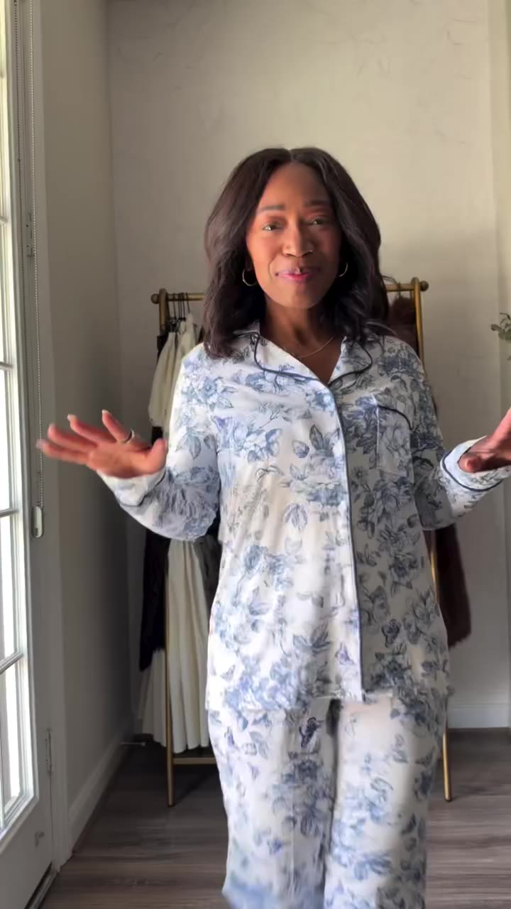 Literally the SOFTEST pjs. You’ll want to lounge all day in these! “SLEEP” for…