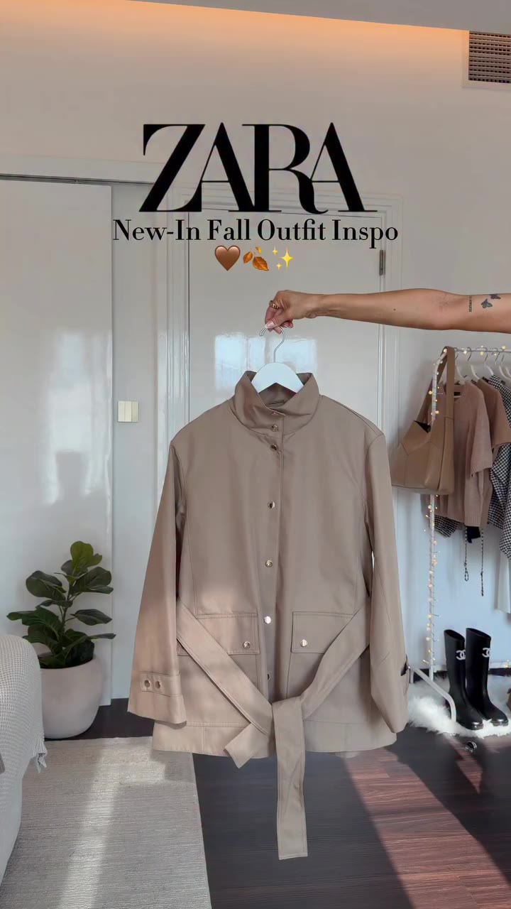ZARA NEW-IN FALL OUTFIT INSPO🍂 comment “SHOP” and I’ll send you a direct…