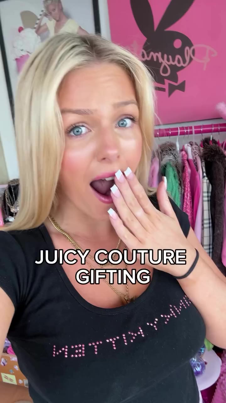 Thank you SO much @juicycoutureuk 💜✨ I love the new season! #00s #y2k…