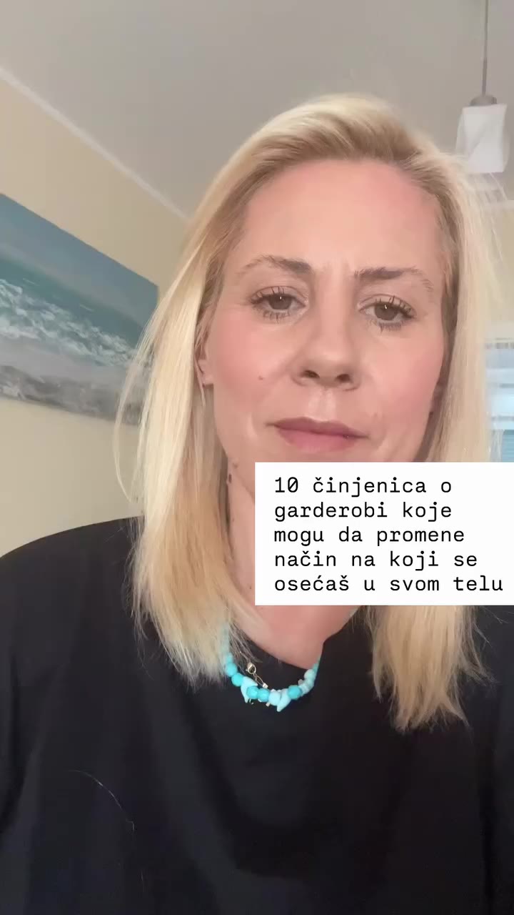 1. ODEĆA NE MENJA TVOJE TELO. ALI MOŽE DA PROMENI NAČIN NA KOJI GA VIDIŠ. Kada…