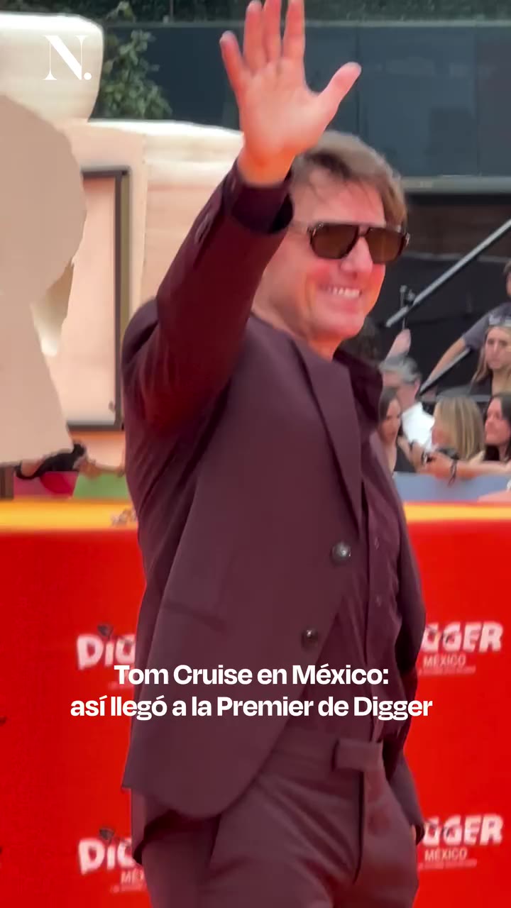 @tomcruise llegó a la premier de @diggerthemovie recordándonos por qué lleva…