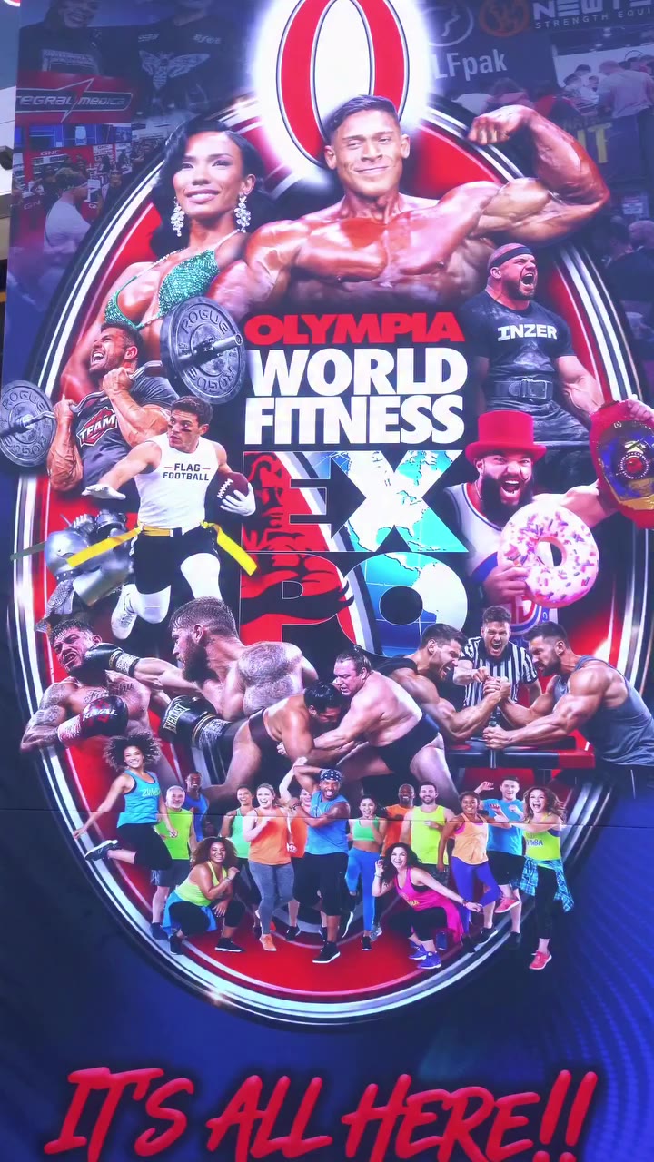 Olympia energy hits different. 🔥 The booth has been packed, the vibes have…