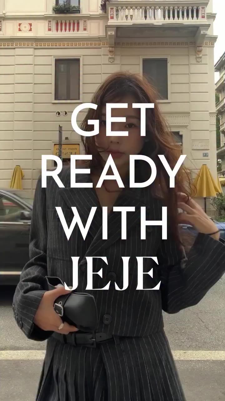 Get Ready with Jeje for MFW ⭐️ See @jejehyungyung take on our Fall Collection…