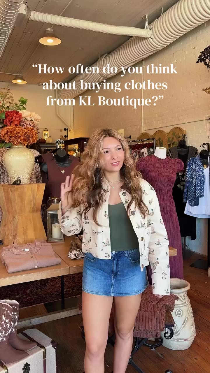 We think about shopping at KL 24/7✨ Shop online or in store! Downtown Ellijay…