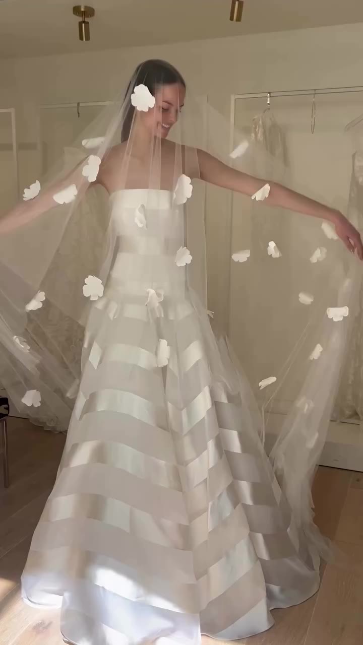 The Francesca Miranda bride is a modern romantic with a point of view. She…