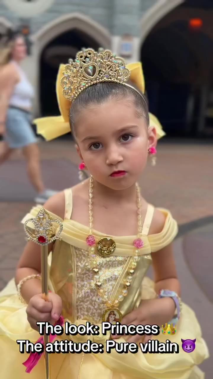 Anyone else relate to this energy? 😂👑😈 #disney #disneykid #disneyfamily…