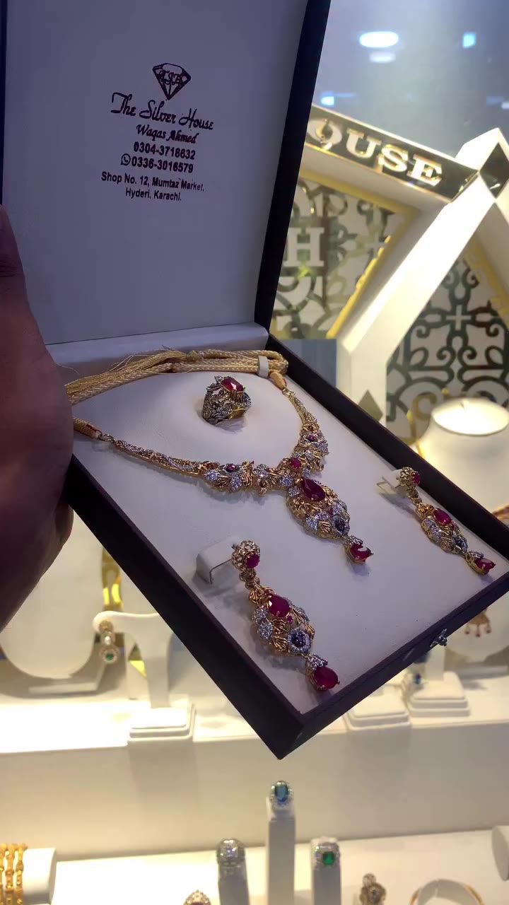Our jewellery is made in 925 Silver with Real Imported Stones and Gem Stones…