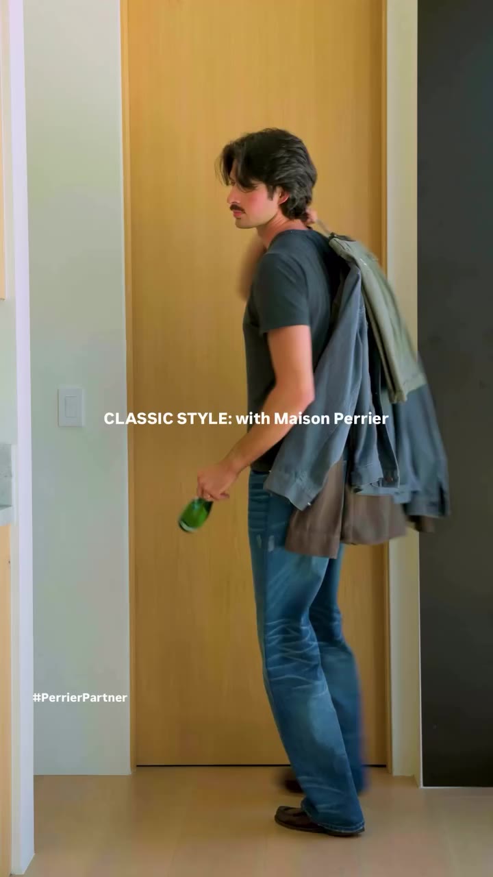 classic menswear styling, with a touch of french sophistication thanks to…