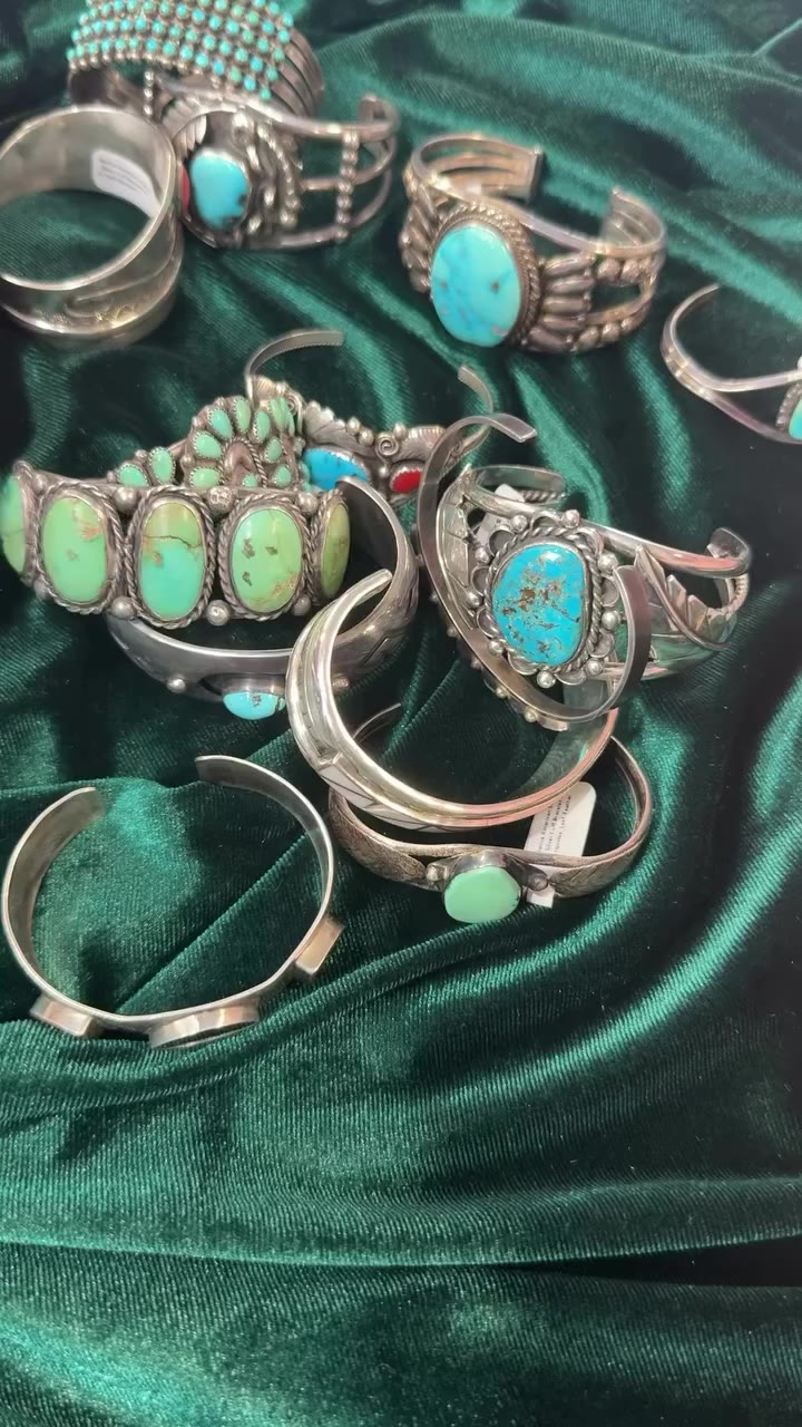 ✨ VINTAGE & ANTIQUE STERLING SILVER CUFFS✨ which one is your fav? ✨ All…