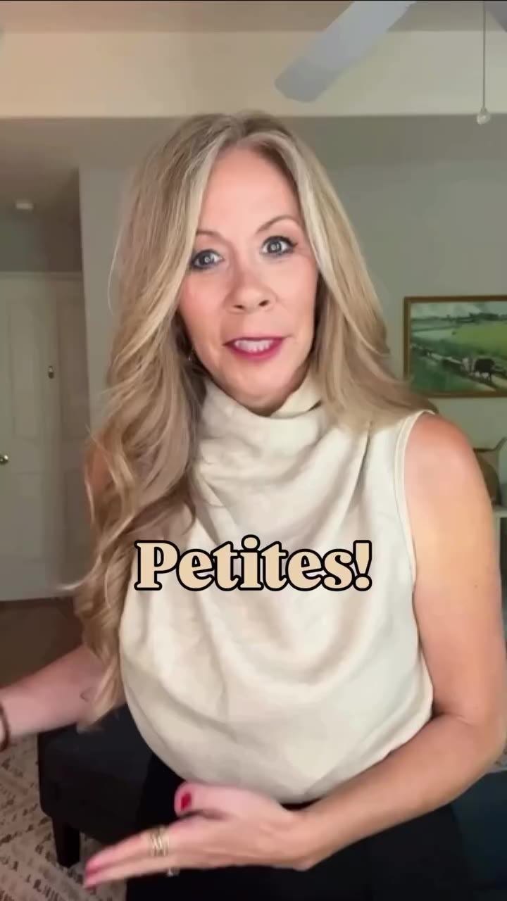 Ok Petites; you will love this! Petite pants and you choose the inseam (for an…