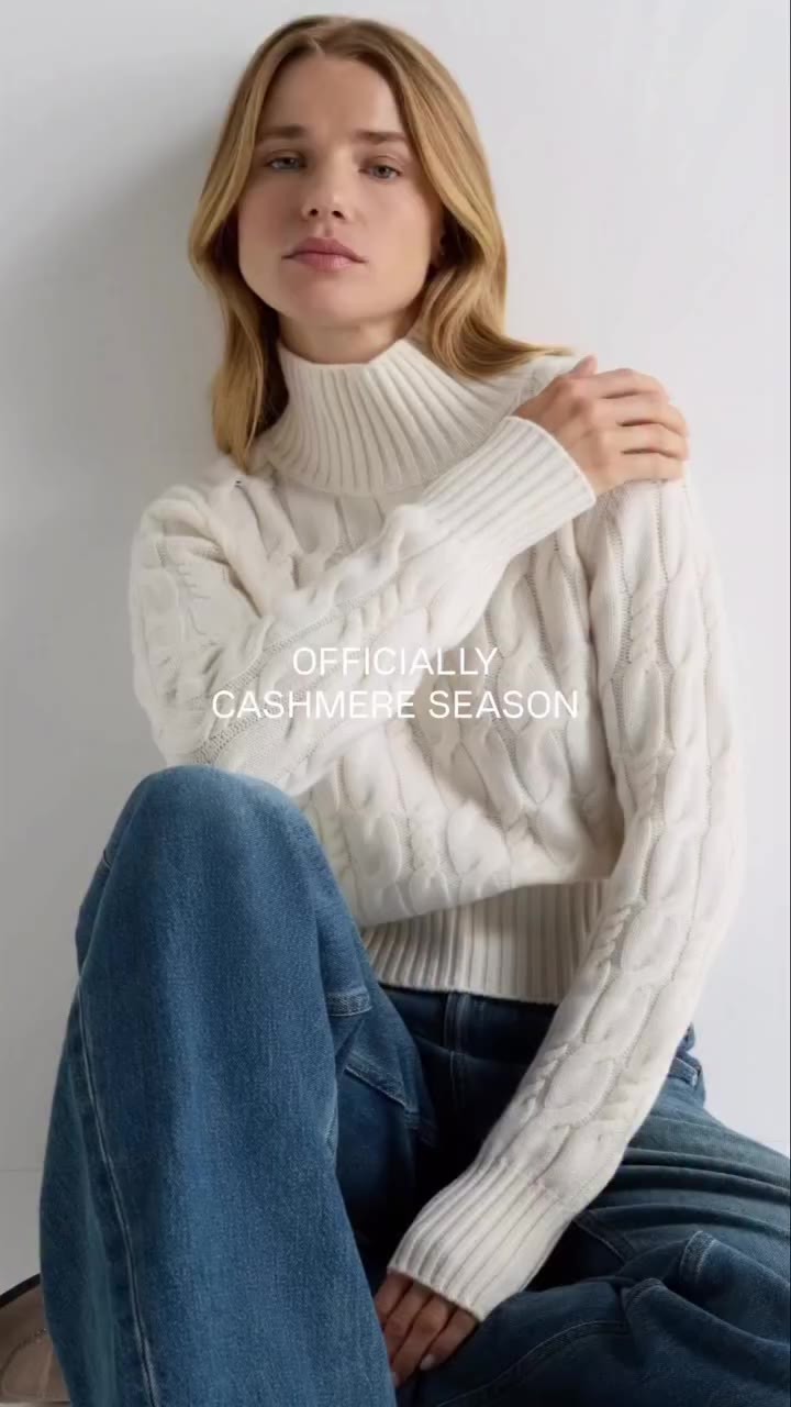 You heard it here first, it’s officially cashmere season! N.Peal | British…