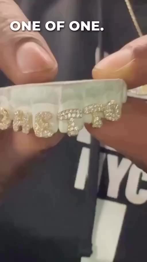 The work is quiet but the piece isn’t. 💫 Custom 14k yellow gold grillz for…