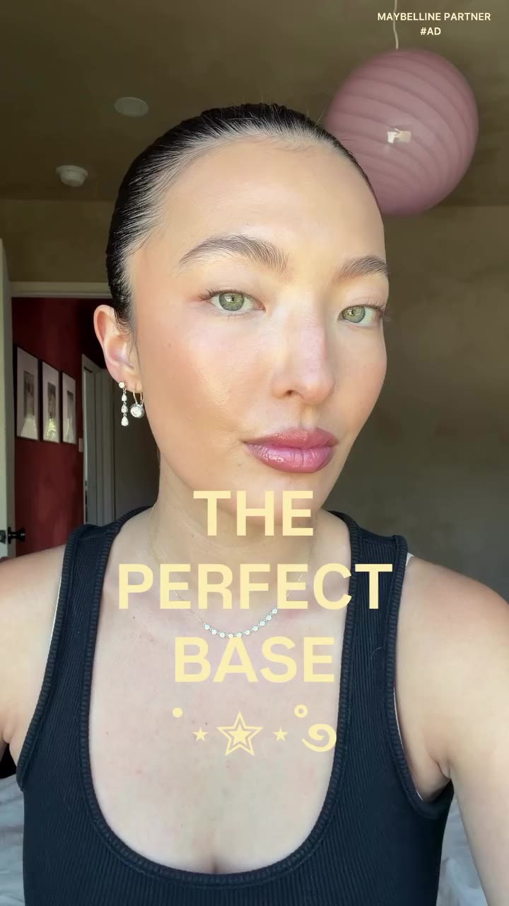 The perfect everyday 5 min base routine 🫧 #AD #MaybellinePartner…