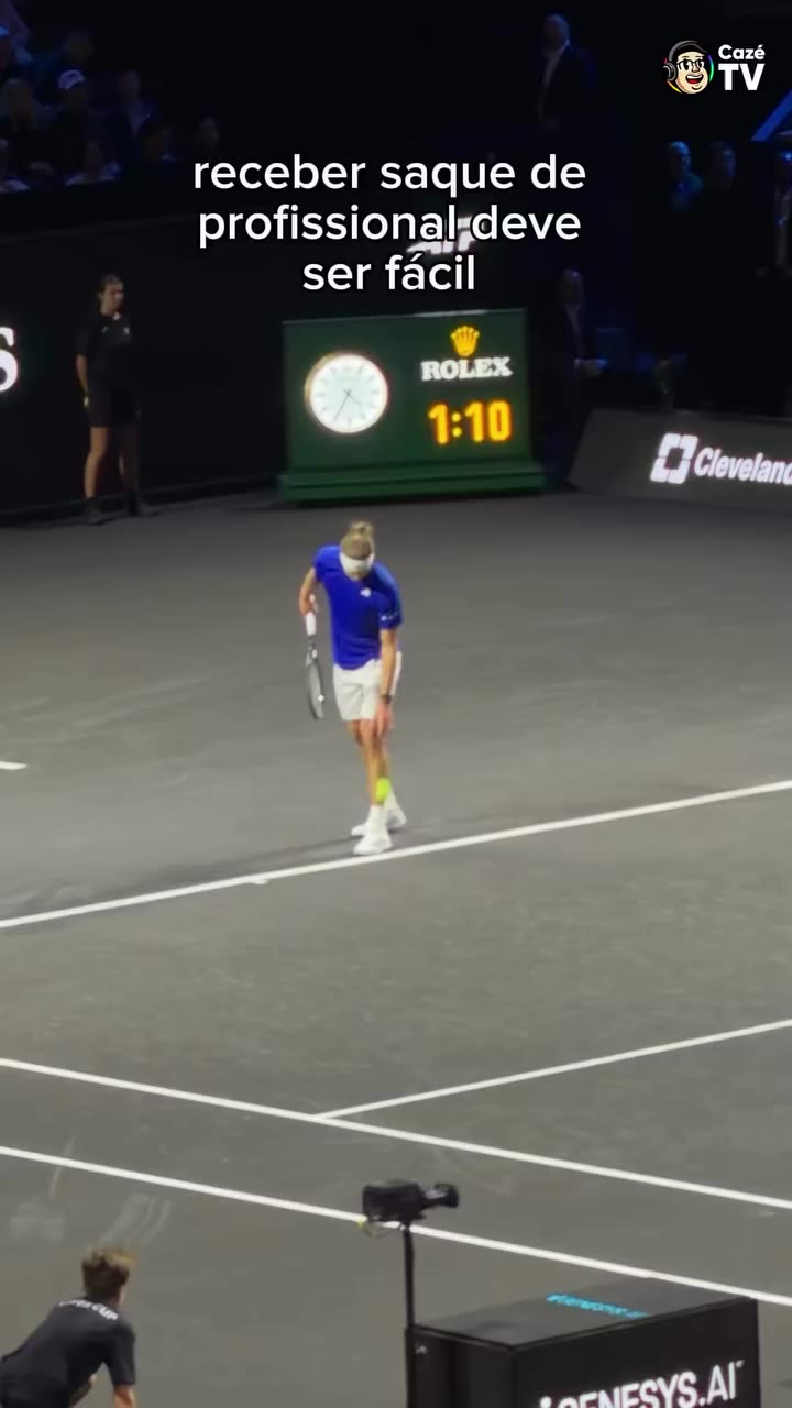 molezinha pô … 😅 #CriadoresCazéTV #LaverCup2026