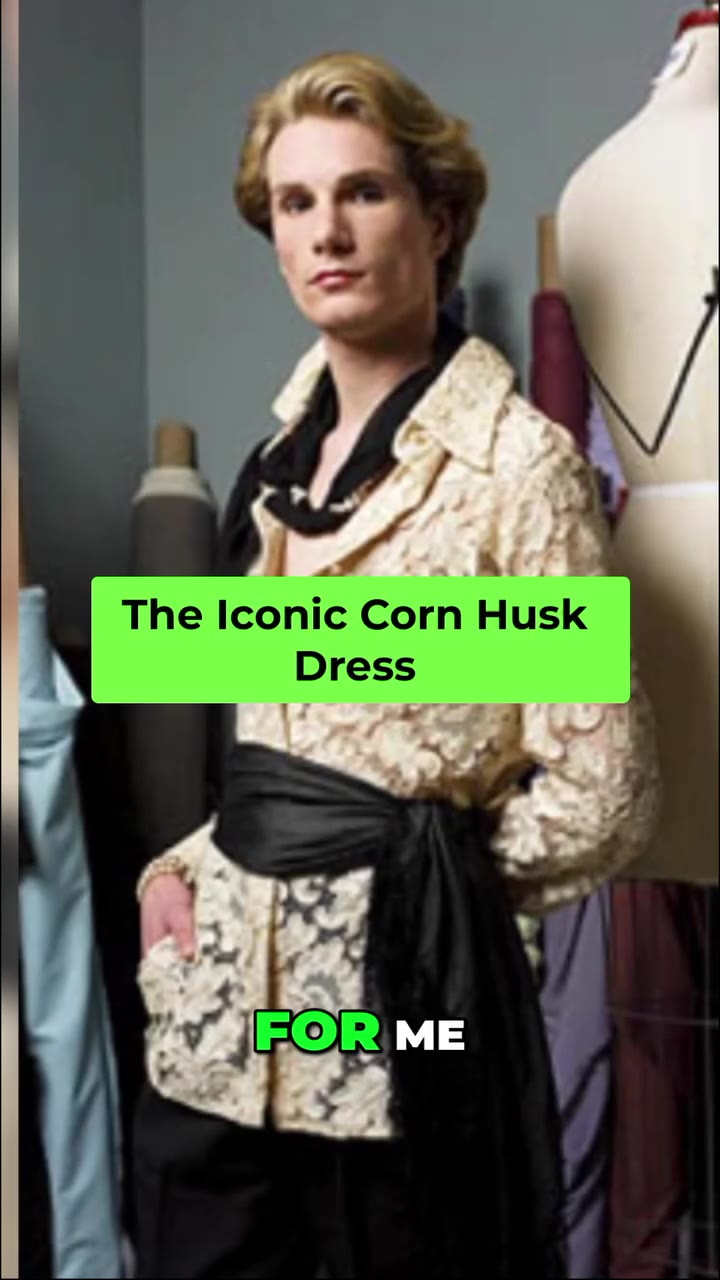 Remember THIS Project Runway challenge?! 🍃👗 Was the Corn Husk Dress worthy…