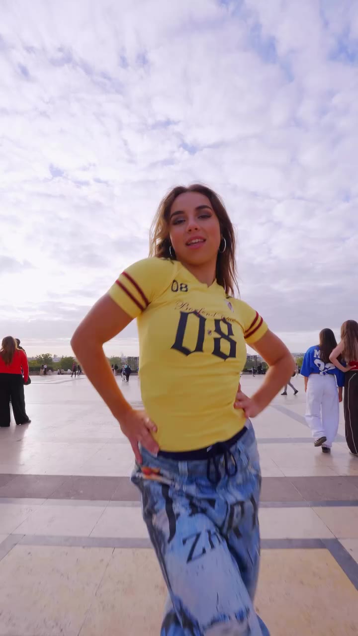 When I did a FULL OUT dance concept video in Paris! Out NOW on my YouTube…