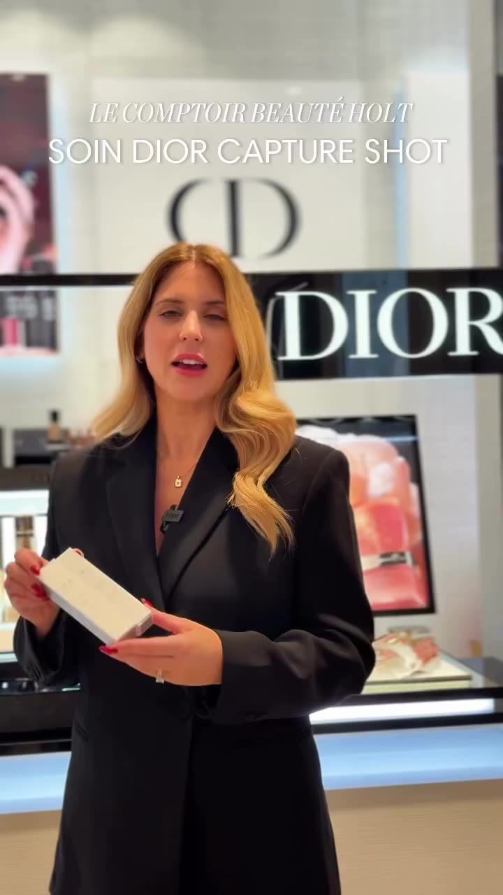 Peau déshydratée? C’est le moment de la dorloter avec l’aide de @diorbeauty…