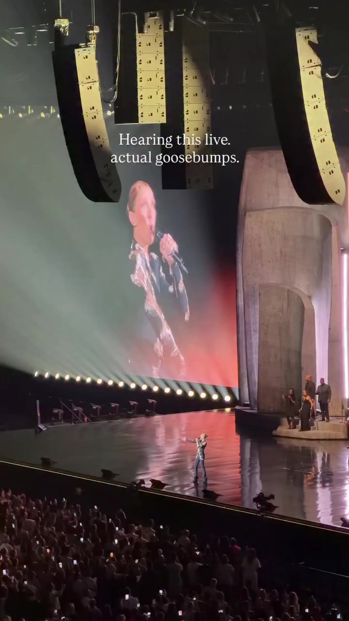Nothing quite like Céline Dion singing this song live. Iconic doesn’t even…