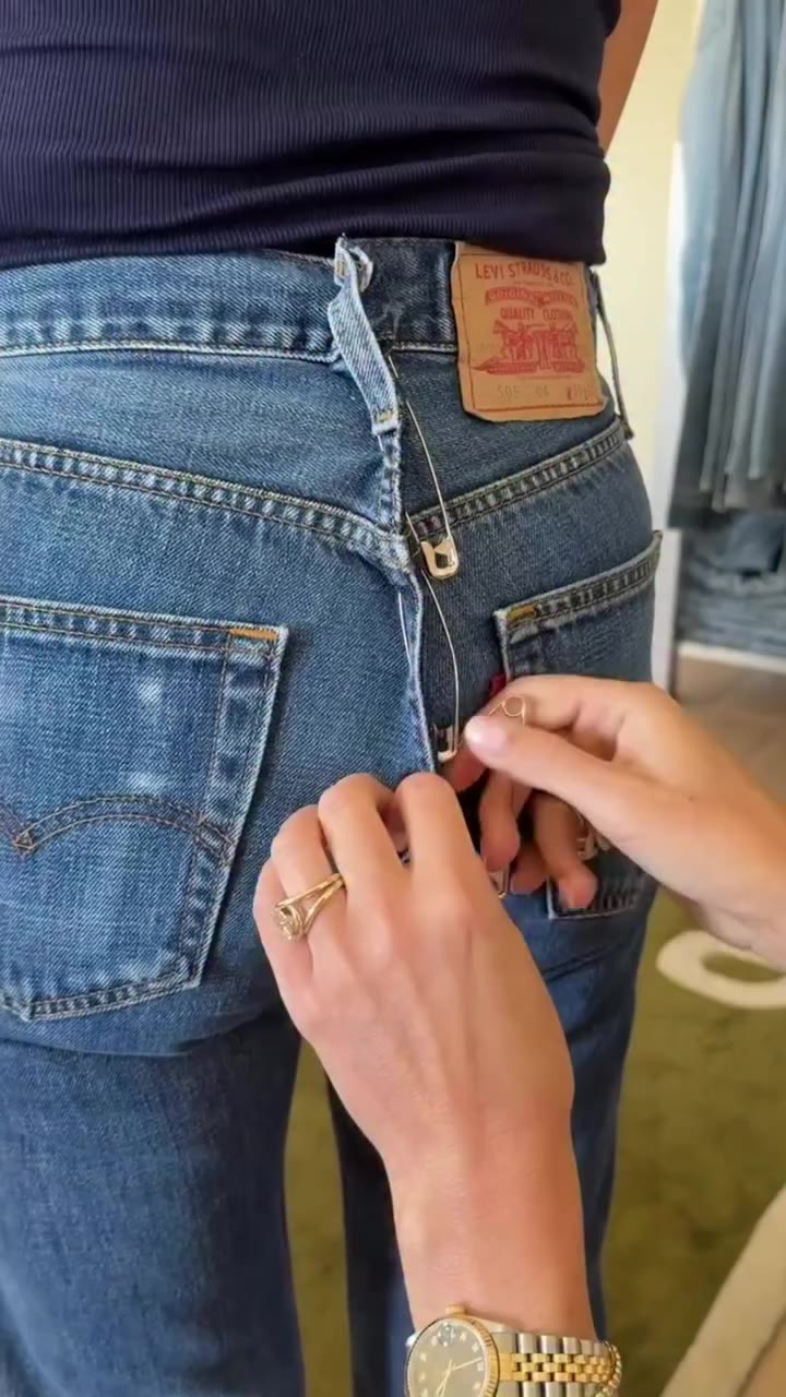 Tailoring the fit, keeping the character. Come see us for your custom pair of…