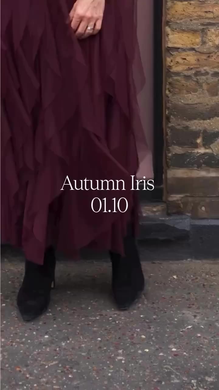 Iris (this year she has friends). New colours land 01.10. Email subscribers…