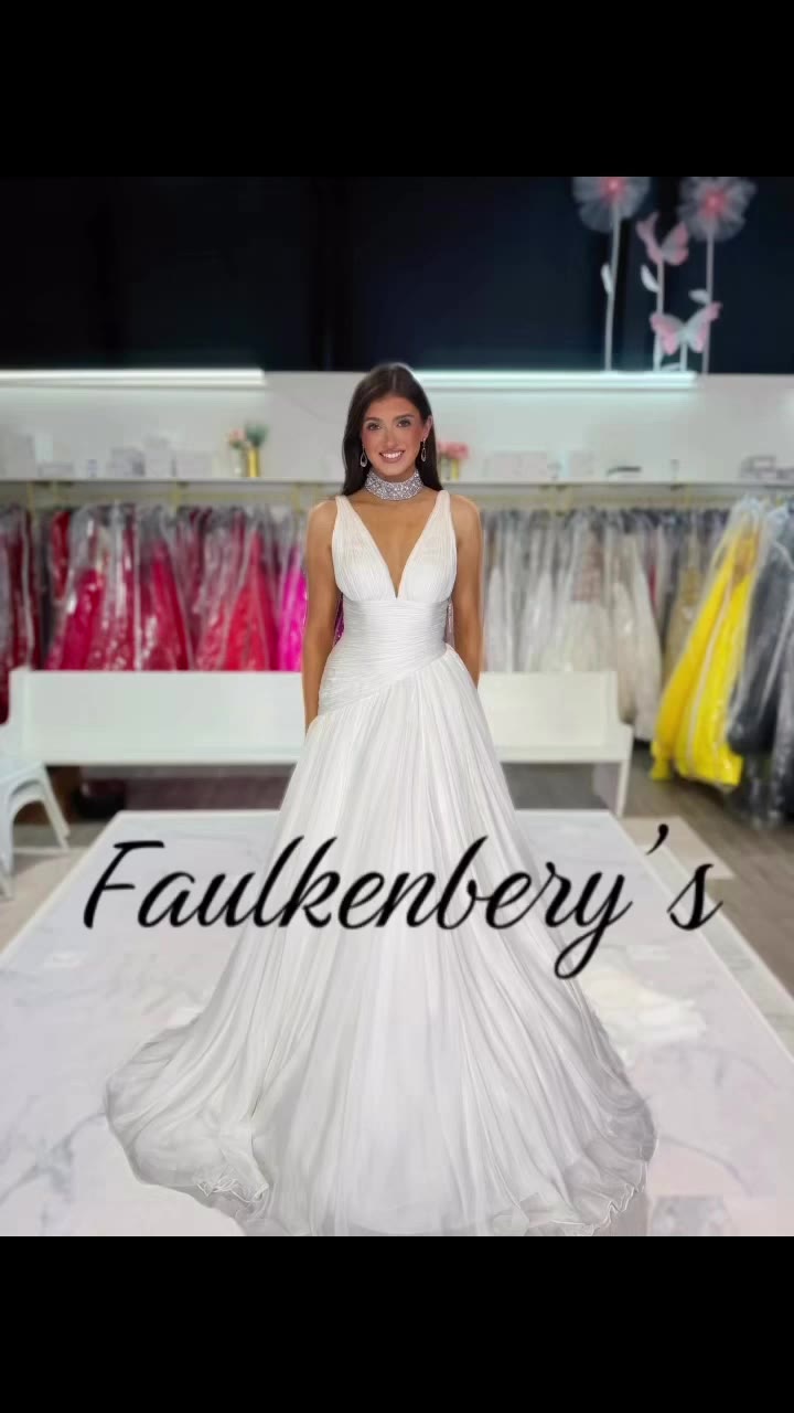 White couture moment 🤍 #jovanicouture #eveninggown #pageant #winner…