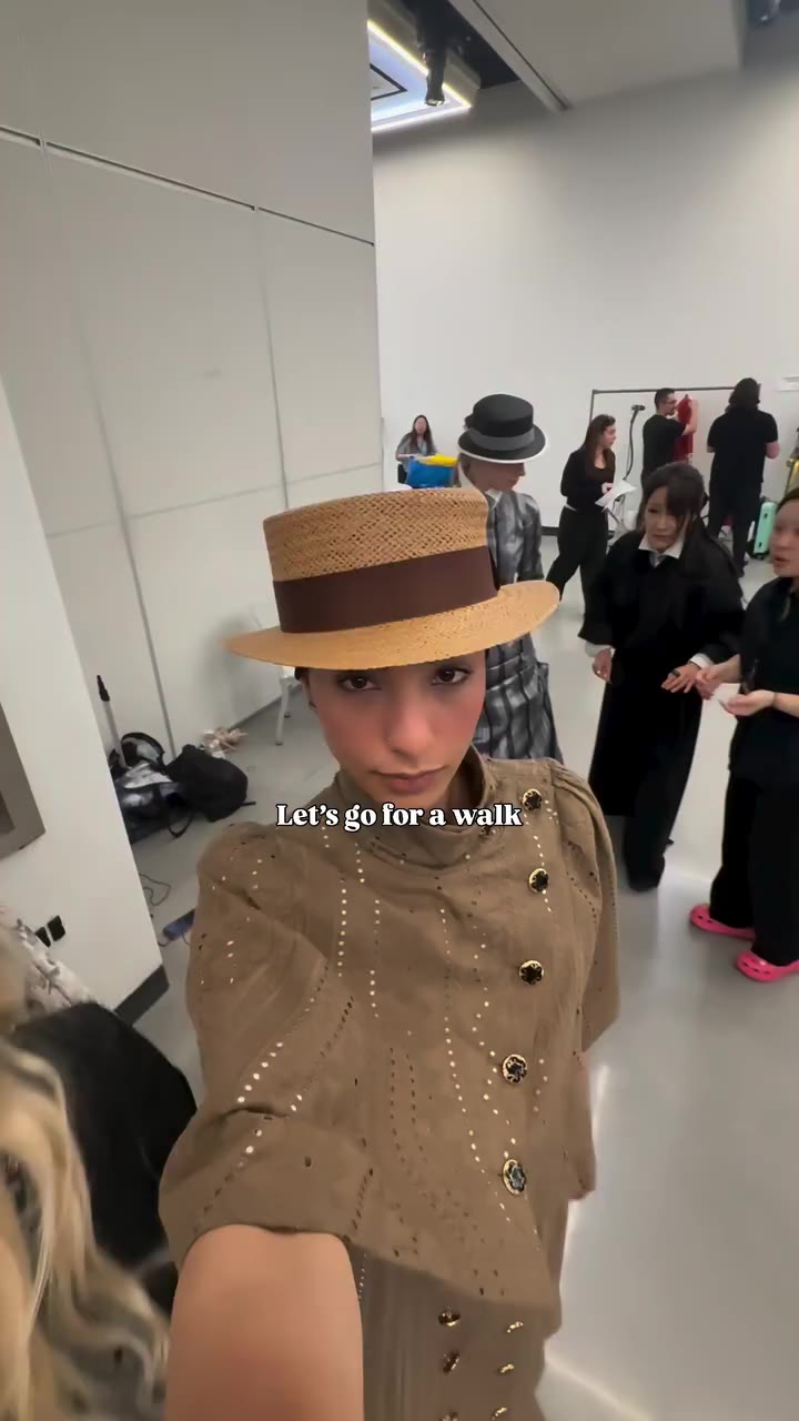 Not that walk NYFW-SS27 @bluetamburin @globalfashioncollective #fashion…