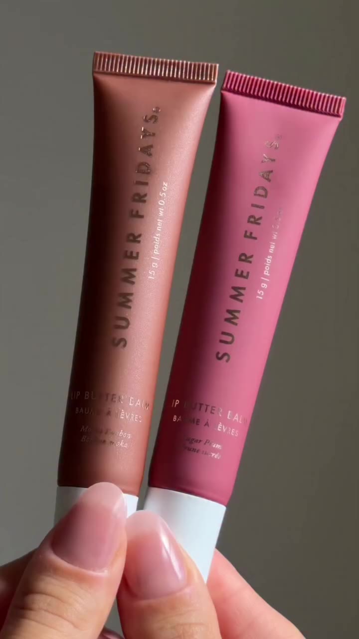 Two new lip treats, here for a limited time this holiday season 🎁 Sugar Plum…
