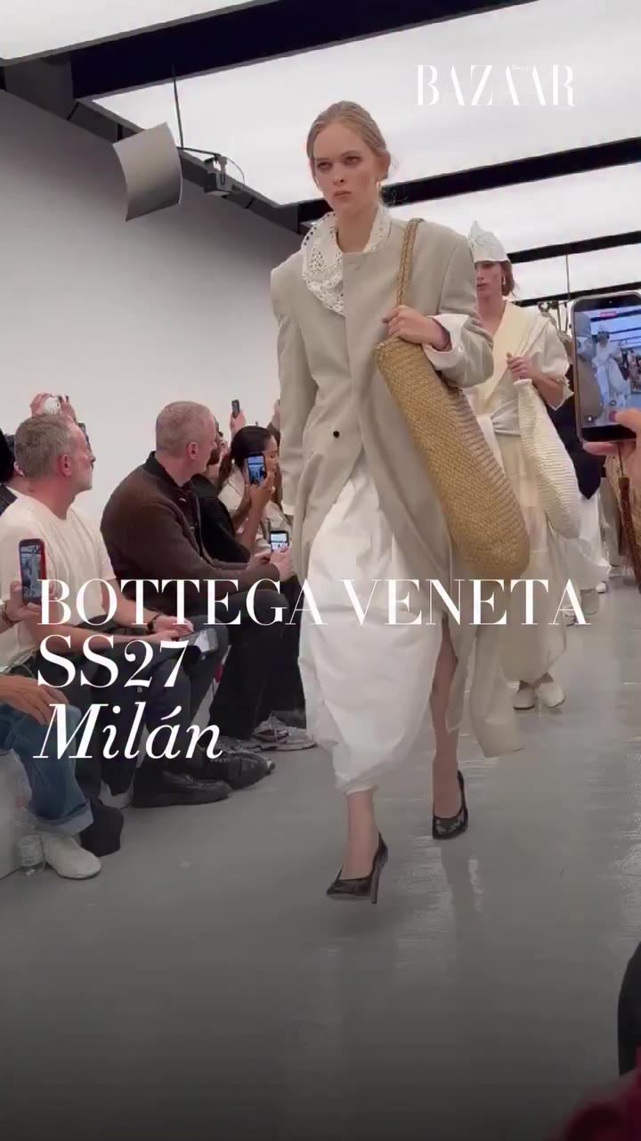 Así ha sido el desfile SS 27 de @newbottega en la Semana de la Moda de Milán…