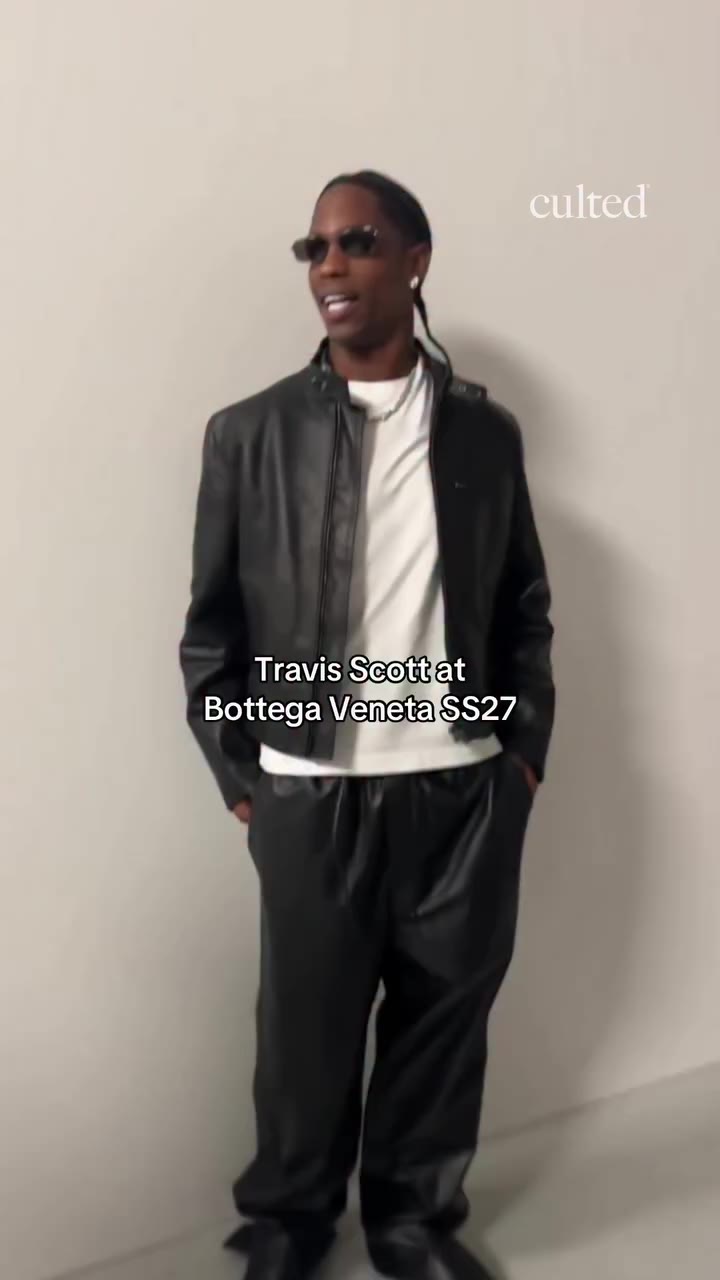@travisscott pulled up to #BottegaVeneta SS27 ❕