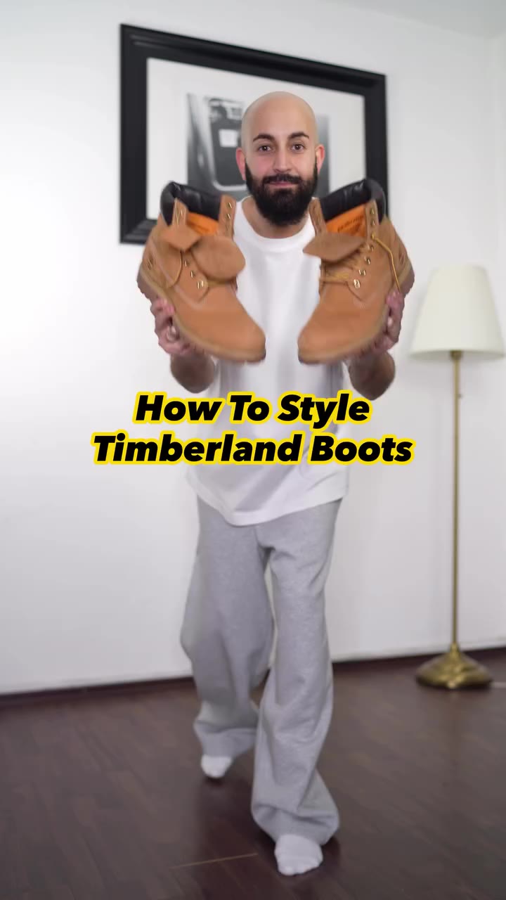 HOW TO STYLE TIMBERLAND BOOTS ⚡️ Yes or No to this fit? . . . #timberlandboots…