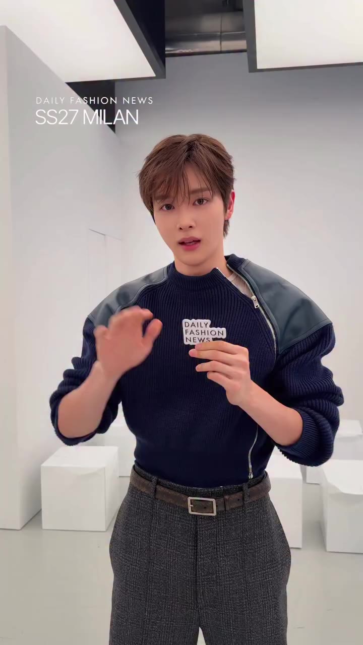 SUNGCHAN’S NEXT FASHION MOVE 다음 도전도 기다리고 있겠습니다😌🖤 📍Bottega Veneta Summer…